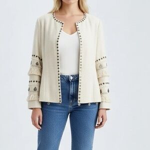 Spell & Gypsy NWT Alphie Cream Jacket
